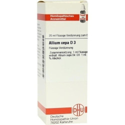 ALLIUM CEPA D 3, 20 ML – PZN 2112312