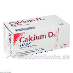 Calcium D3 STADA 600mg/400 I.E. Kautabletten, 120 ST – PZN 9234314