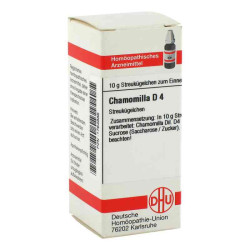 Chamomilla D 4 Globuli (10 g) – PZN 1764886