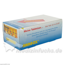 ANABOX Tagesbox weiß, 1 ST – PZN 3029719