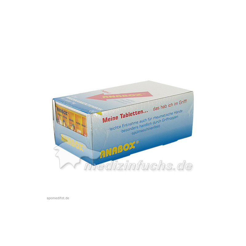 ANABOX Tagesbox weiß, 1 ST – PZN 3029719