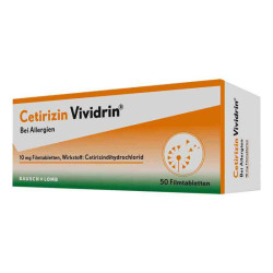 Cetirizin Vividrin 10mg (50 stk) – PZN 12364316