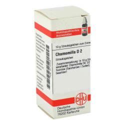 Chamomilla D 2 Globuli (10 g) – PZN 2112329