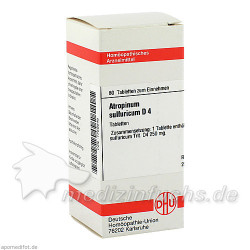 ATROPINUM SULF D 4, 80 ST – PZN 1759046