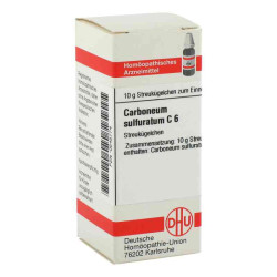 Carboneum Sulfurat. C 6 Globuli (10 g) – PZN 545774