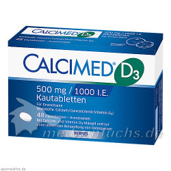 Calcimed D3 500mg/1000 I.E., 48 ST – PZN 7682505