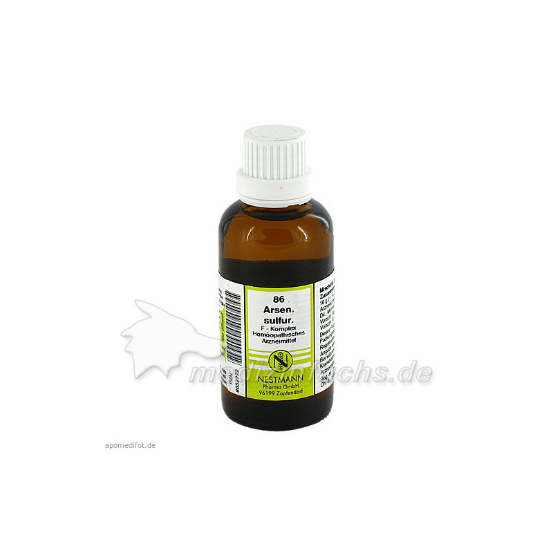 Arsenicum sulf F Kompl 86, 50 ML – PZN 8652222