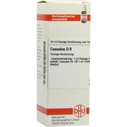 Cocculus D 8 Dilution (20 ml) – PZN 2611386