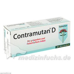 CONTRAMUTAN D Tabletten, 100 ST – PZN 839895