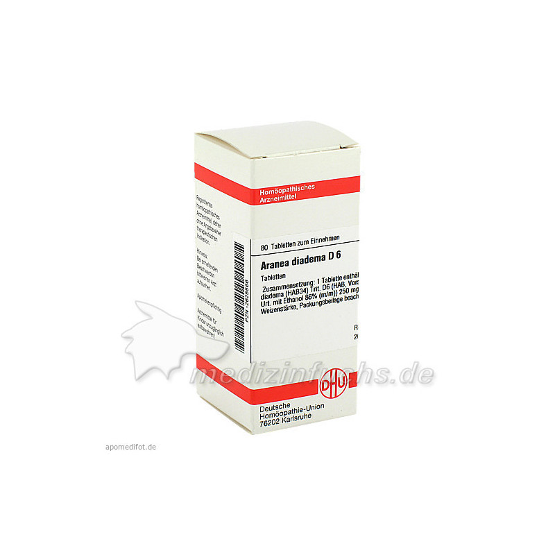 ARANEA DIADEMA D 6, 80 ST – PZN 2625566
