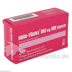 alpha-Vibolex 600 HRK Kapseln, 30 ST – PZN 410465