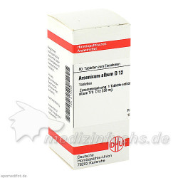 ARSENICUM ALB D12, 80 ST – PZN 2110508