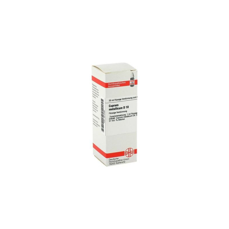 Cuprum Metallicum D 10 Dilution (20 ml) – PZN 2612492