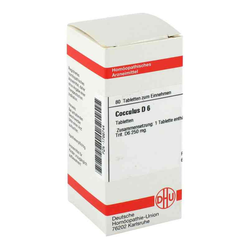 Cocculus D 6 Tabletten (80 stk) – PZN 1766744