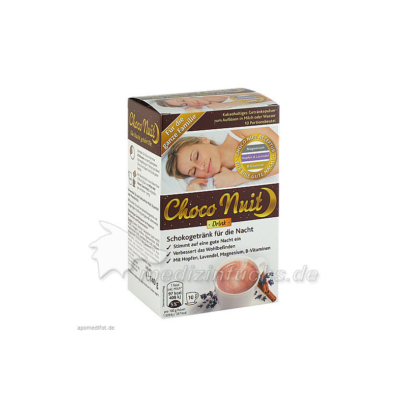 Choco Nuit Gute-Nacht-Schokogetränk, 10 ST – PZN 7689045