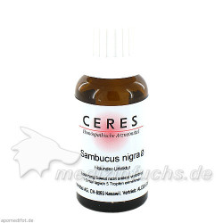 CERES Sambucus nigra Urt., 20 ML – PZN 241086