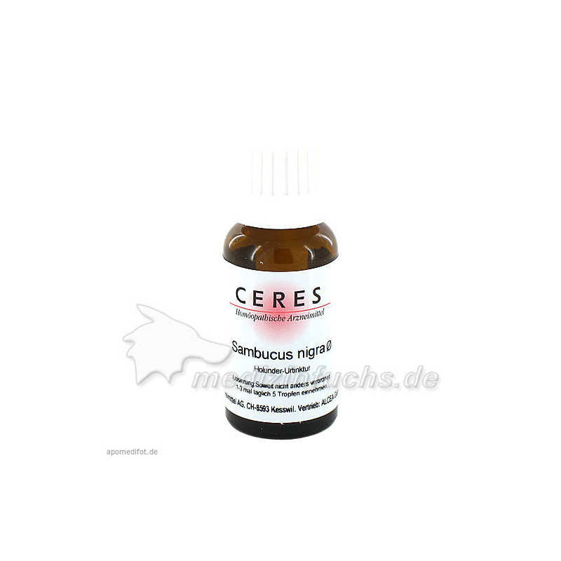 CERES Sambucus nigra Urt., 20 ML – PZN 241086
