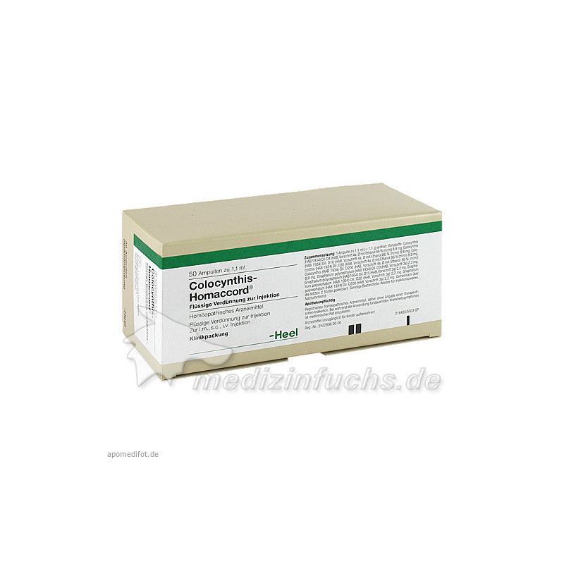 COLOCYNTHIS HOMACCORD, 50 ST – PZN 228536