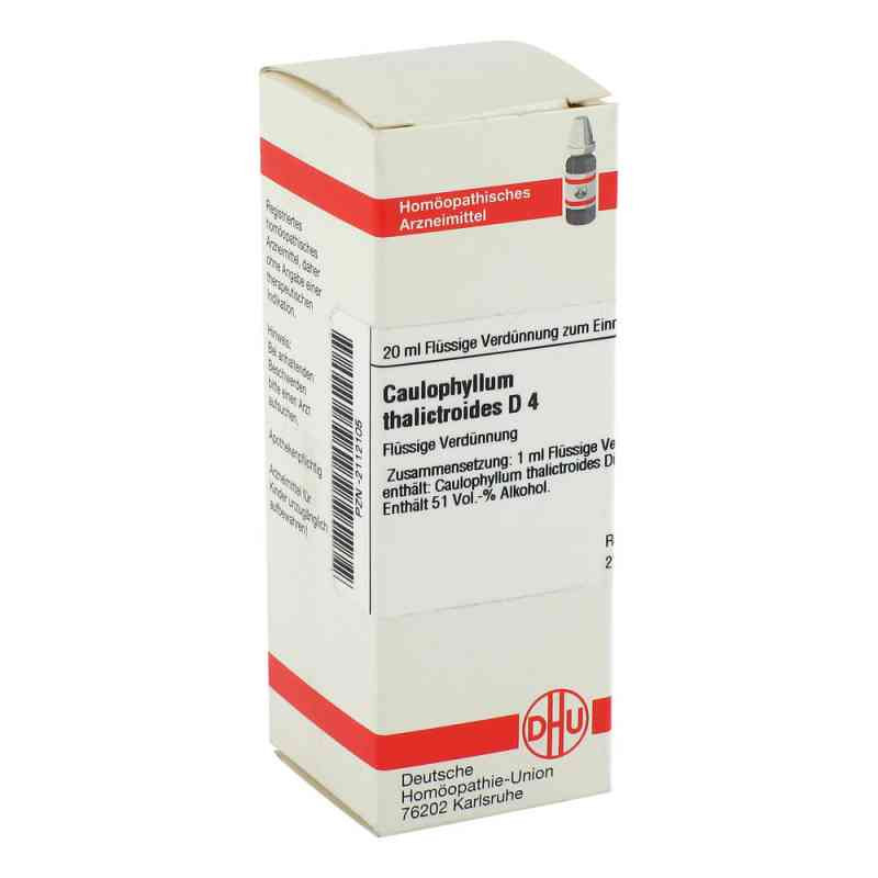 Caulophyllum Thalictroides D 4 Dilution (20 ml) – PZN 2112105