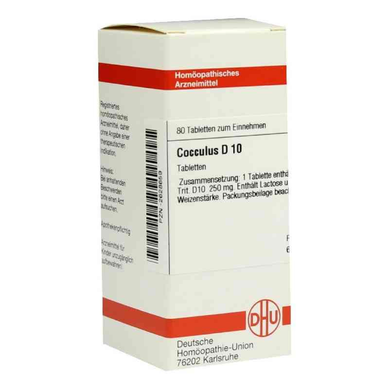 Cocculus D 10 Tabletten (80 stk) – PZN 2628659