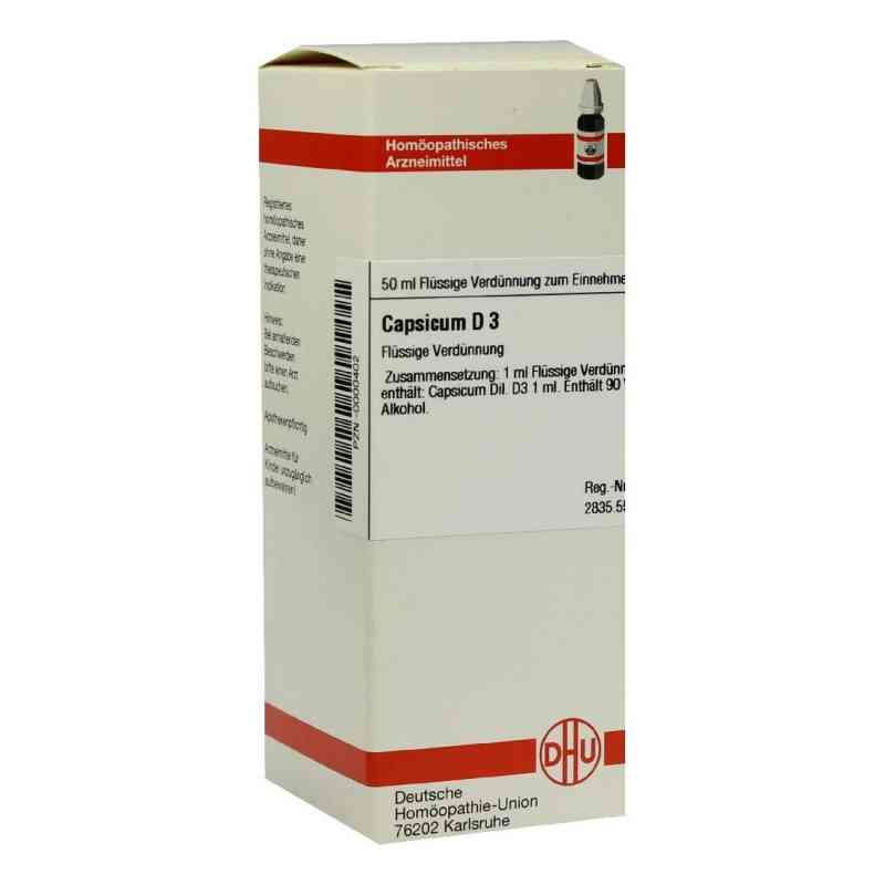 Capsicum D 3 Dilution (50 ml) – PZN 402