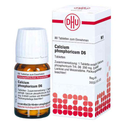 Calcium Phosphoricum D 6 Tabletten (80 stk) – PZN 1762887