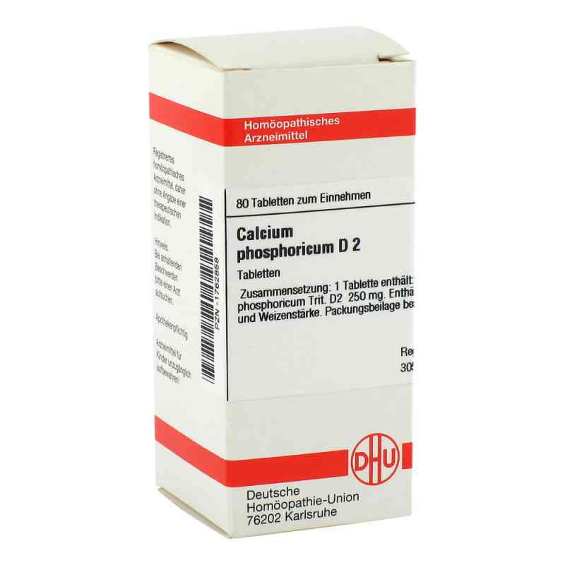 Calcium Phosphoricum D 2 Tabletten (80 stk) – PZN 1762858
