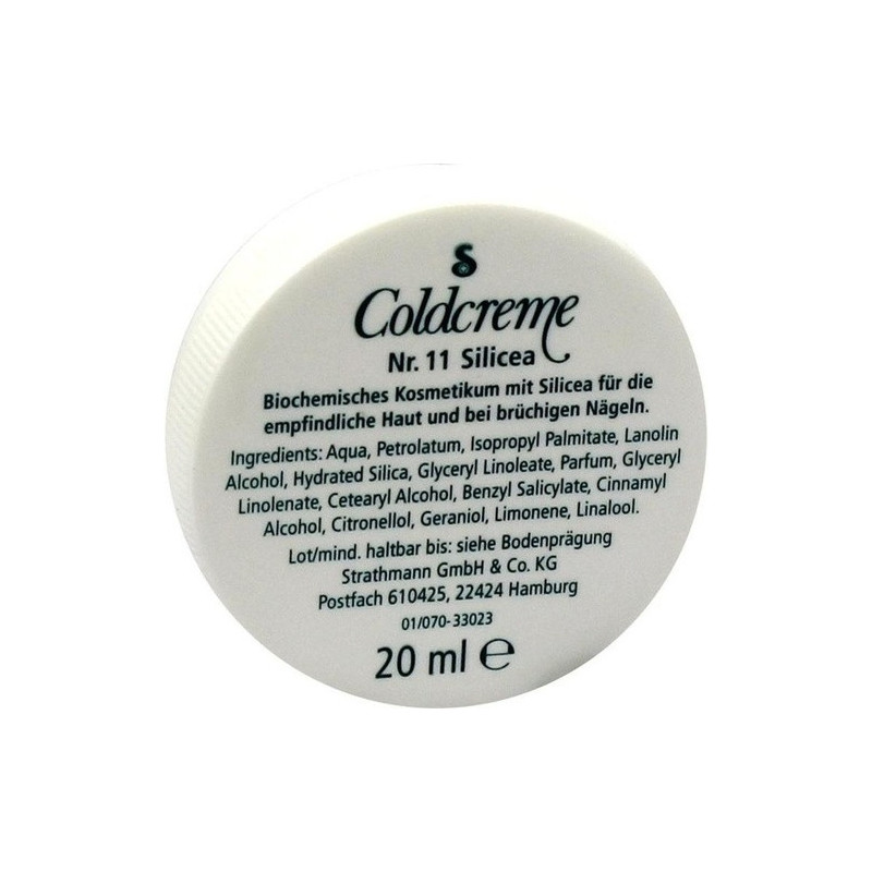 COLDCREME NR 11 SILICEA, 20 ML – PZN 82305