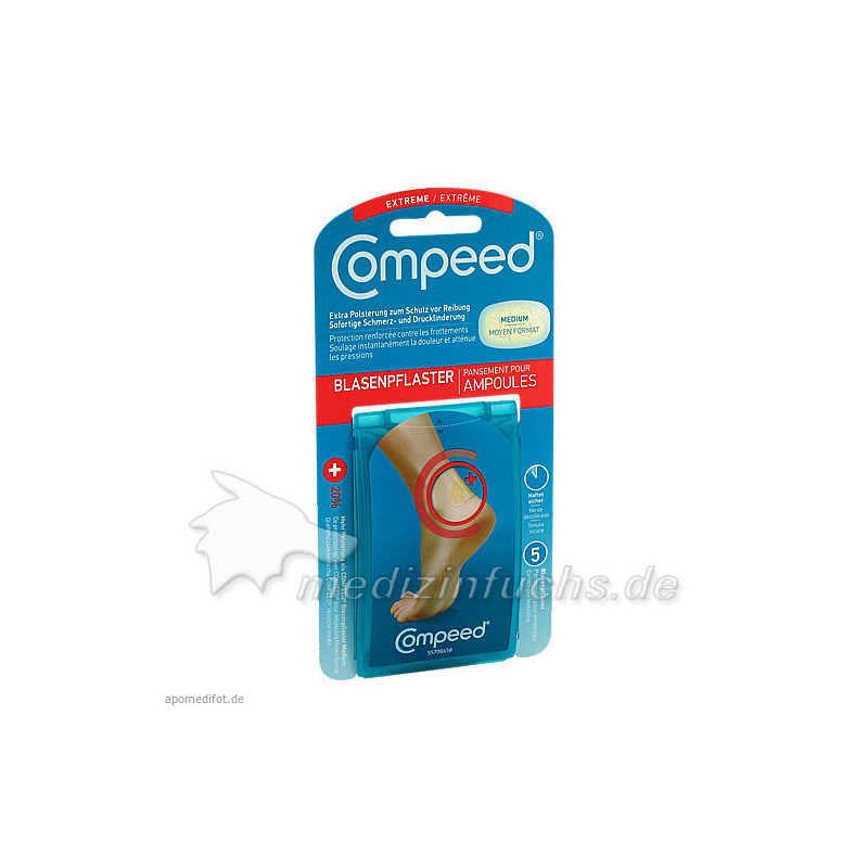Compeed Blasenpflaster Extreme, 5 ST – PZN 7610693