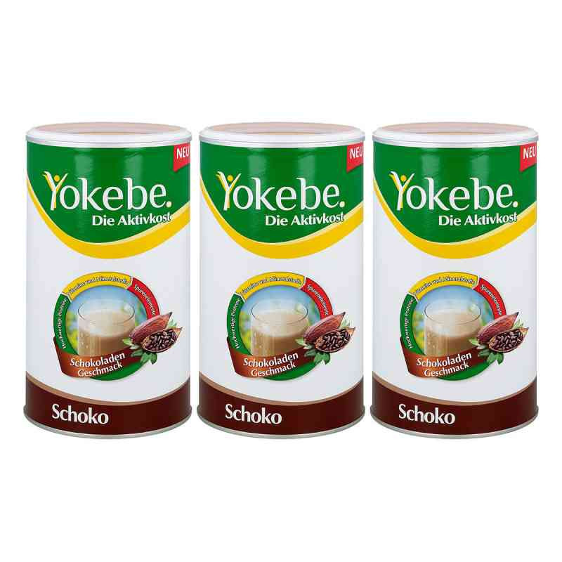 Yokebe Schoko Pulver (3X500 g) – PZN 8100530