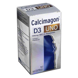 Calcimagon-D3 UNO 1000mg/800 I.E. (60 stk) – PZN 5883547