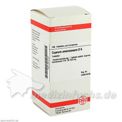CUPRUM ARSENIC D 6, 200 ST – PZN 2812156