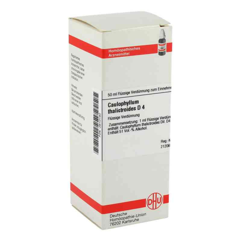 Caulophyllum Thalictroides D 4 Dilution (50 ml) – PZN 2610180