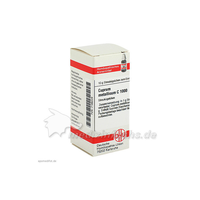 CUPRUM MET C1000, 10 G – PZN 7166229