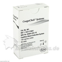 Coagu Chek Systems Kapillaren, 100 ST – PZN 2842619