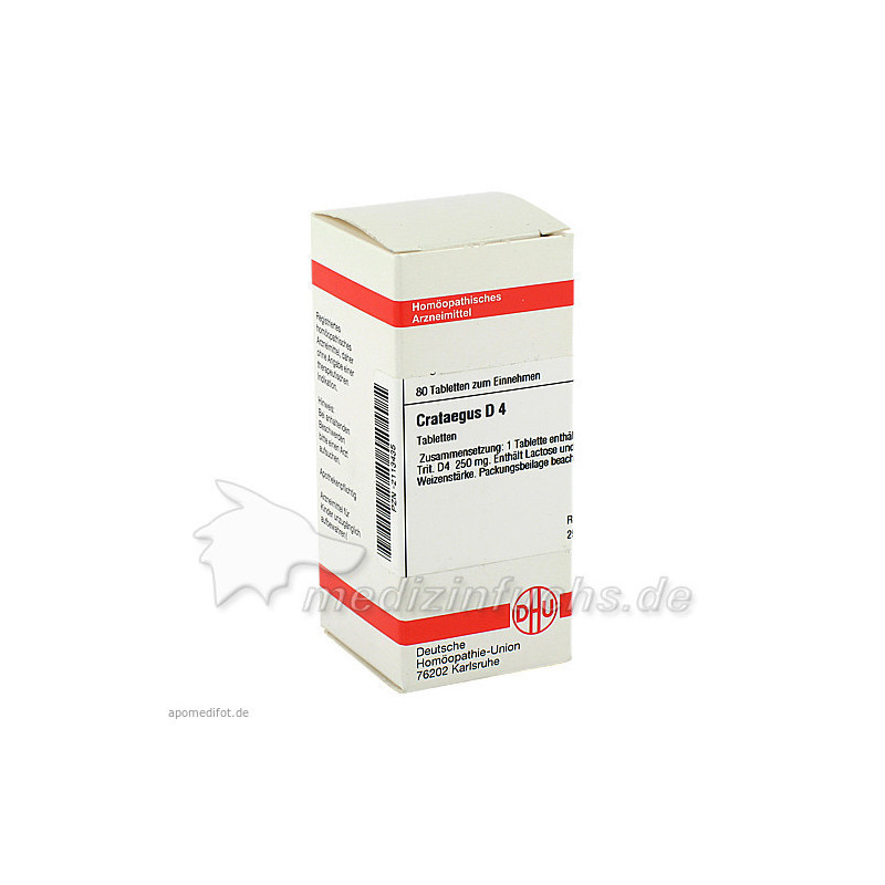CRATAEGUS D 4, 80 ST – PZN 2113435