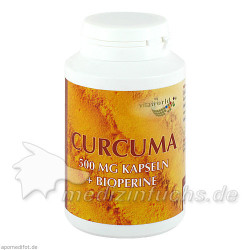 Curcuma 500mg, 120 ST – PZN 9771495