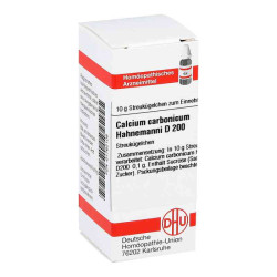 Calcium Carbonicum D 200 Globuli Hahnemanni (10 g) – PZN 1762108