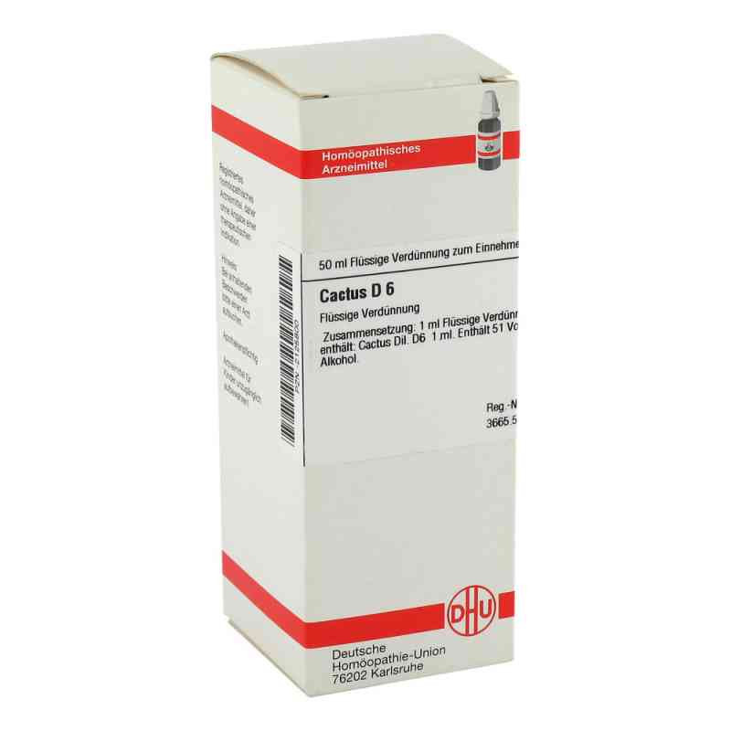 Cactus D 6 Dilution (50 ml) – PZN 2125800