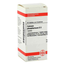 Calcium Phosphoricum D 3 Tabletten (80 stk) – PZN 1762864
