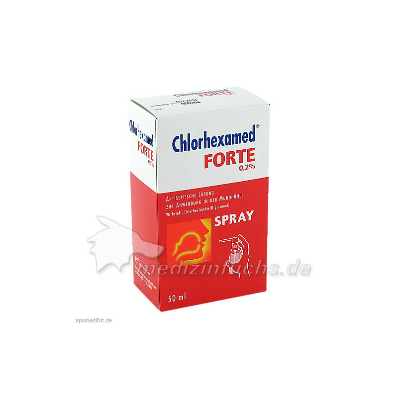CHLORHEXAMED FORTE 0,2% Lösung, 50 ML – PZN 4978582