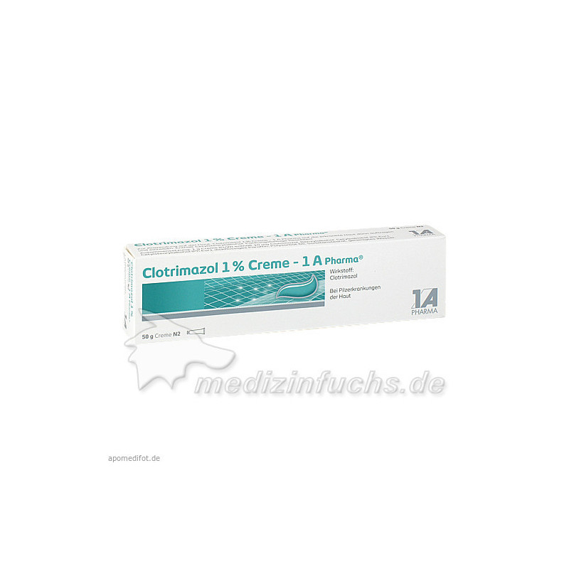 Clotrimazol 1% Creme - 1 A Pharma, 50 G – PZN 2409006