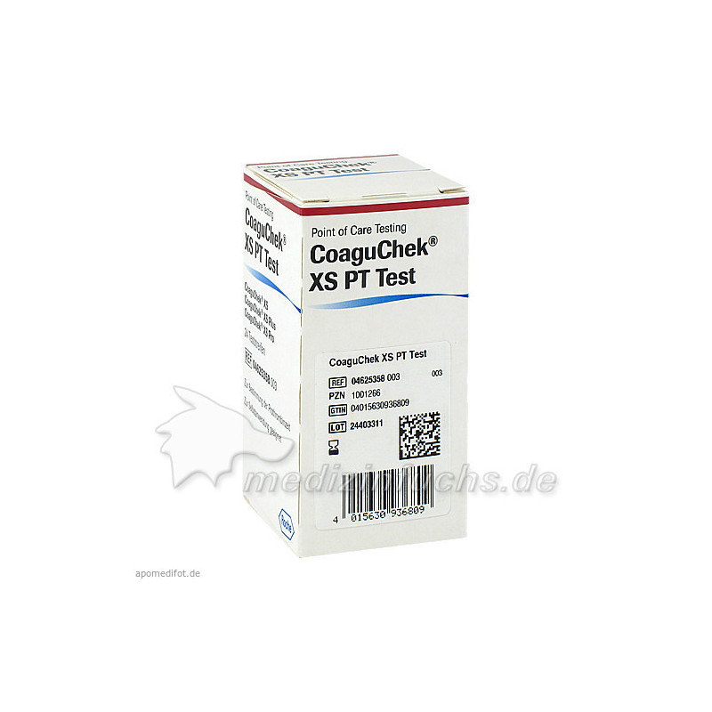 COAGUCHEK XS PT Test, 24 ST – PZN 7522523