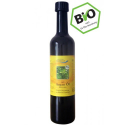 Argan Öl BIO-Premium 100% Rohkost Violett Glas, 500 ML – PZN 10126104