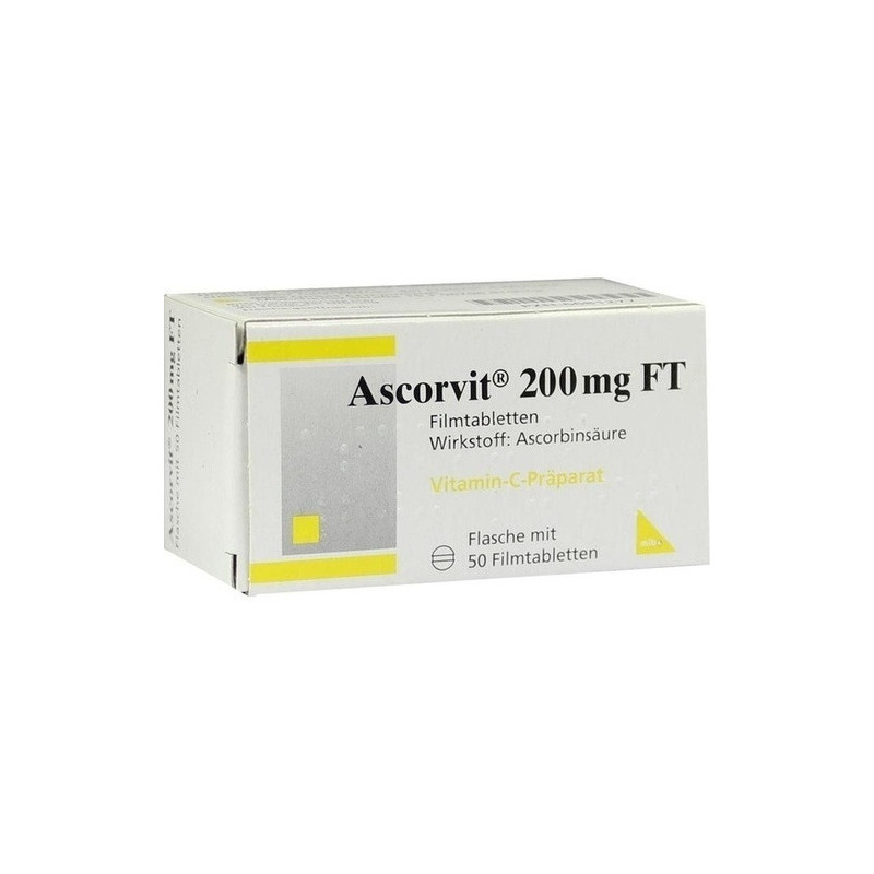 Ascorvit 200mg FT, 50 ST – PZN 6681277