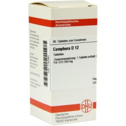 Camphora D 12 Tabletten (80 stk) – PZN 7162993