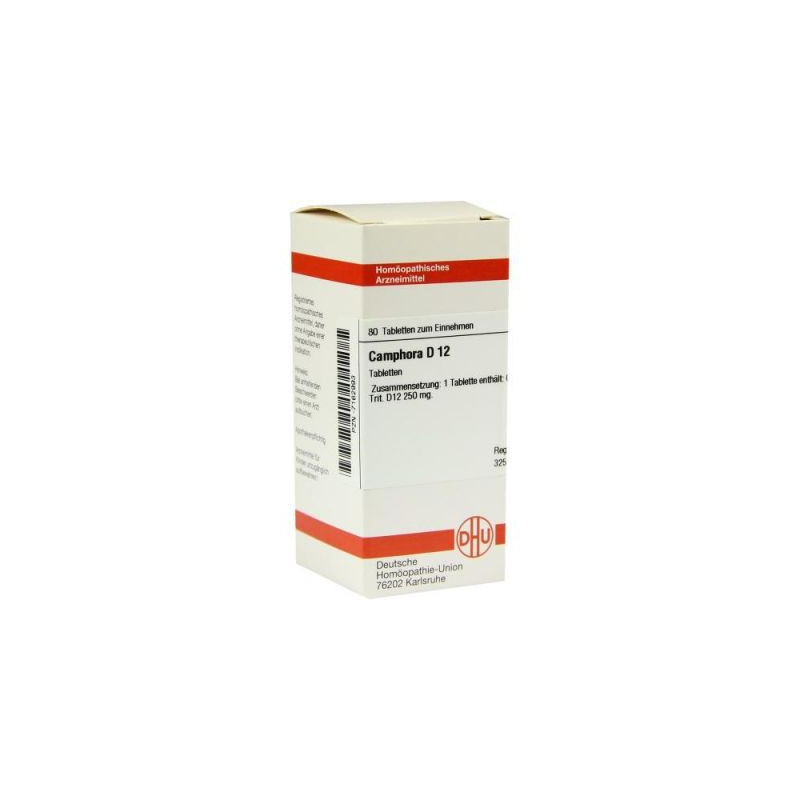 Camphora D 12 Tabletten (80 stk) – PZN 7162993