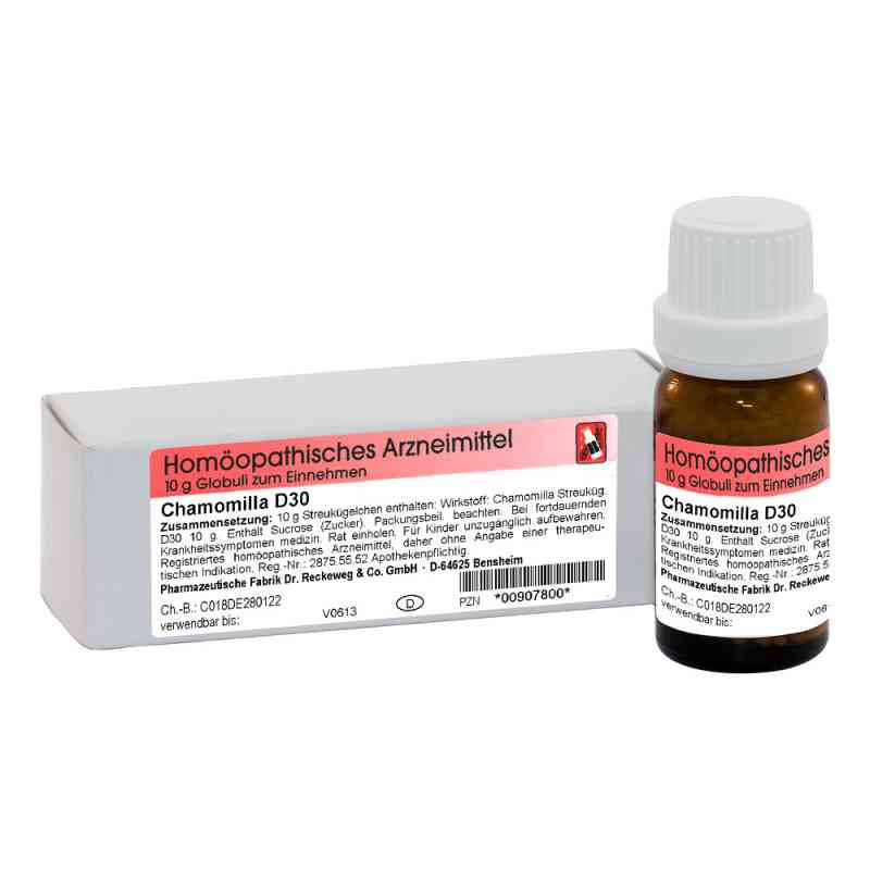 Chamomilla D 30 Globuli (10 g) – PZN 907800