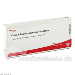 CITRUS E Fructibus/Cydonia E Fructibus, 10X1 ML – PZN 426986