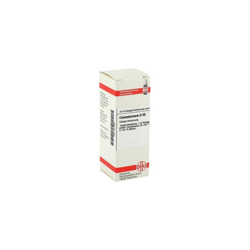 Cholesterinum D 30 Dilution (20 ml) – PZN 2610926